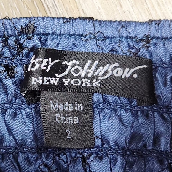 Y2k Vintage Betsey Johnson 100% silk babydoll Dress Size 2 (A) - Picture 6 of 9